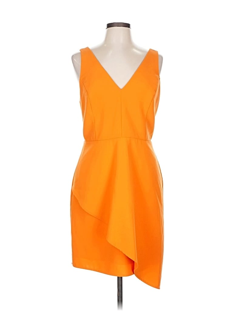 Click to view more detailed imagery on our partner's website Pre-owned Adelyn Rae Cocktail Dress In Orange