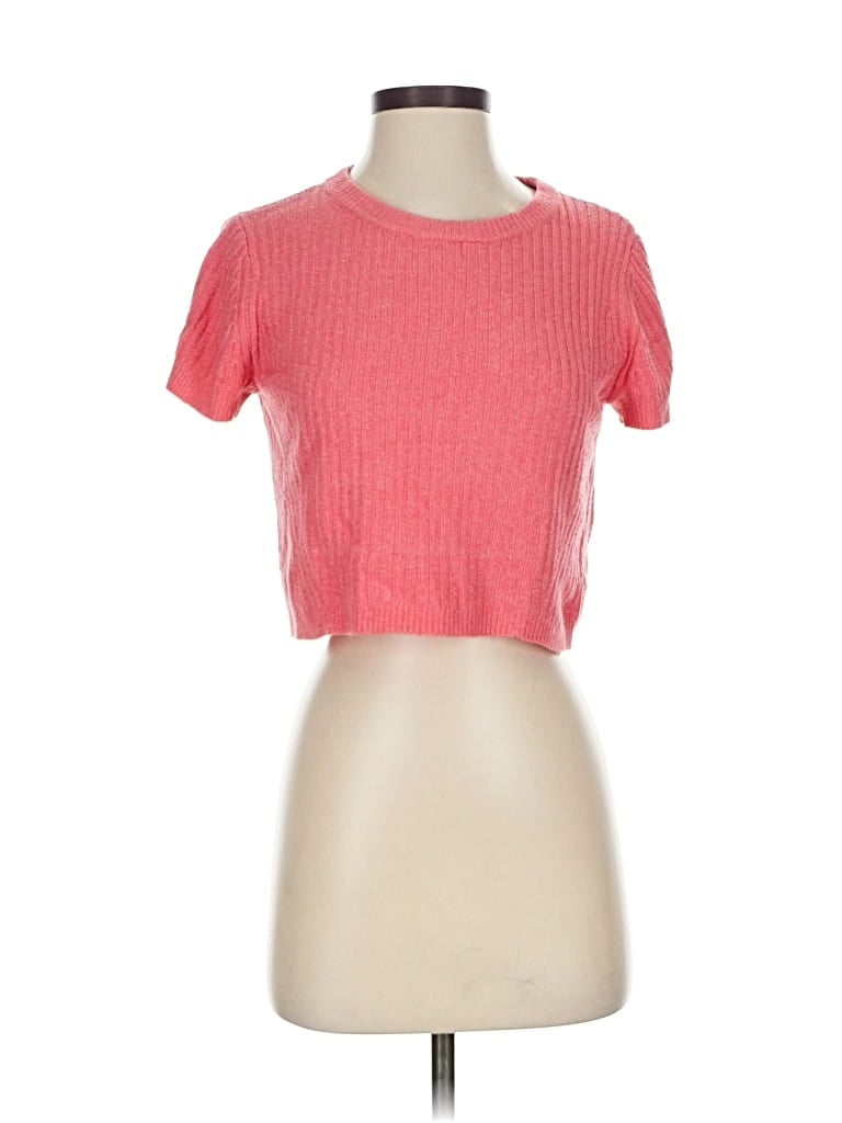 FRANCESCA'S Pre-owned Cardigan Sweater In Pink
