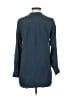 Amanda Uprichard 100% Silk Blue Long Sleeve Silk Top Size P (petite) - photo 2