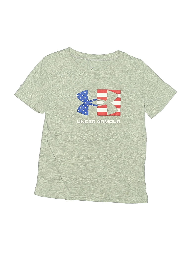 Click to view more detailed imagery on our partner's website Pre-owned Under Armour Kids' Short Sleeve T-shirt In Green