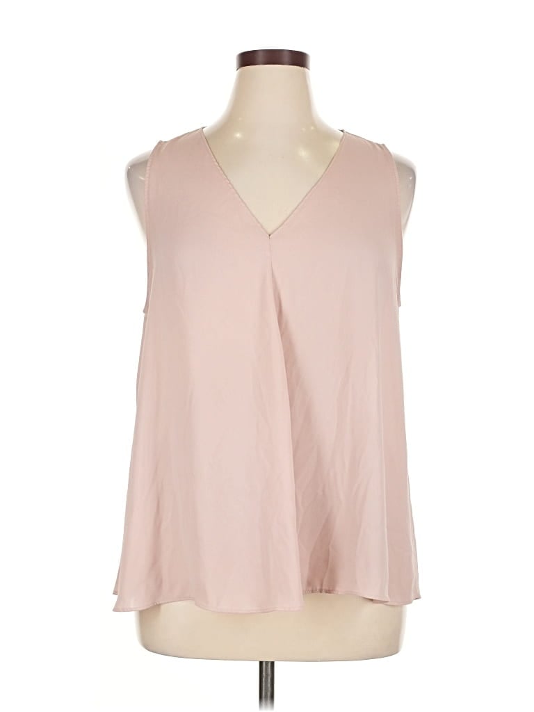 Click to view more detailed imagery on our partner's website Pre-owned Vince Camuto Sleeveless Blouse In Pink
