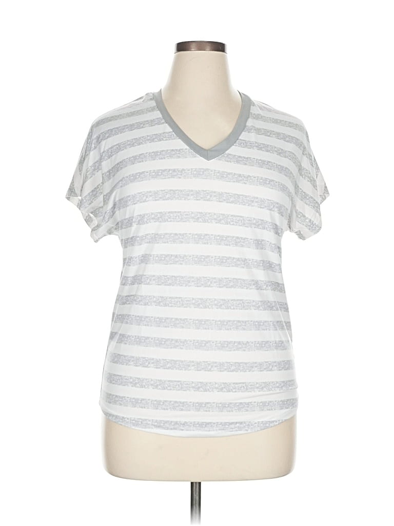 Pre-owned Born Short Sleeve T-shirt In White