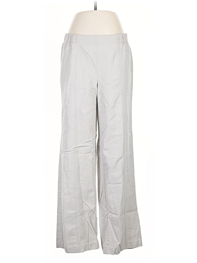 Pre-owned Purejill Casual Pants In Gray