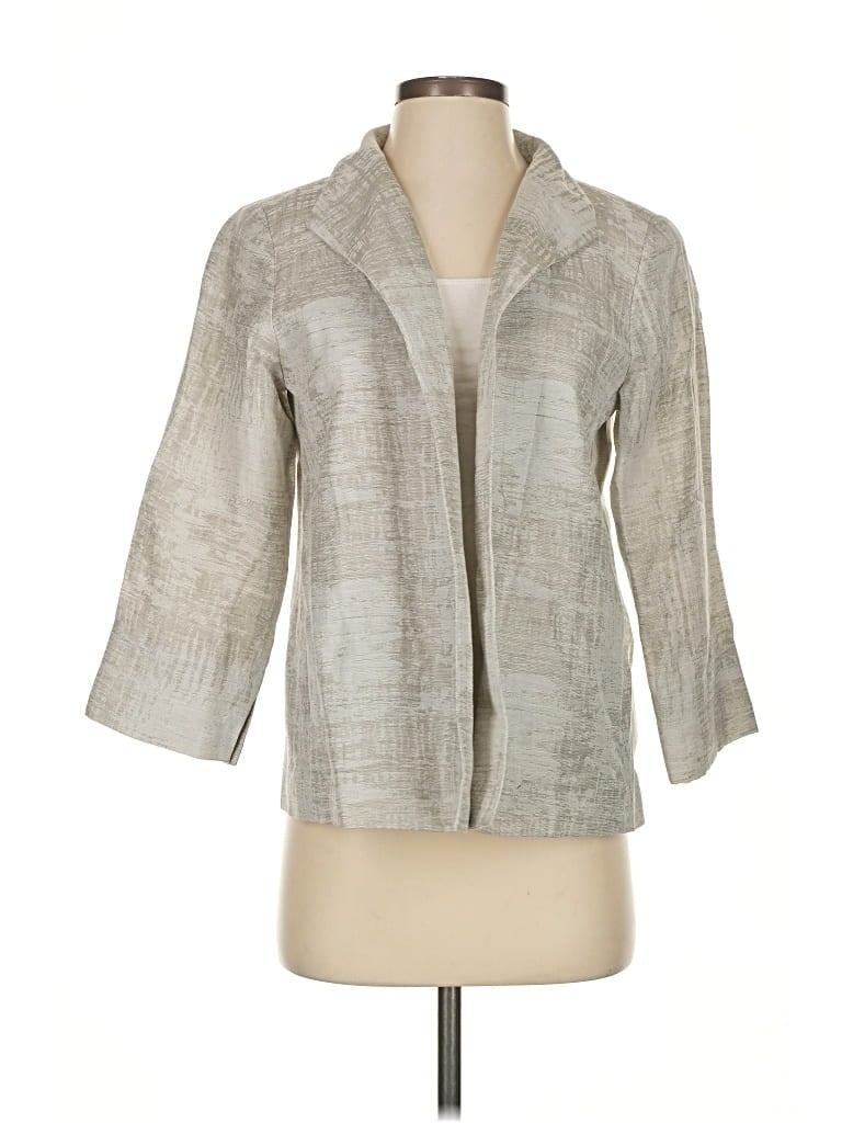 Click to view more detailed imagery on our partner's website Pre-owned Eileen Fisher Jacket In Gray