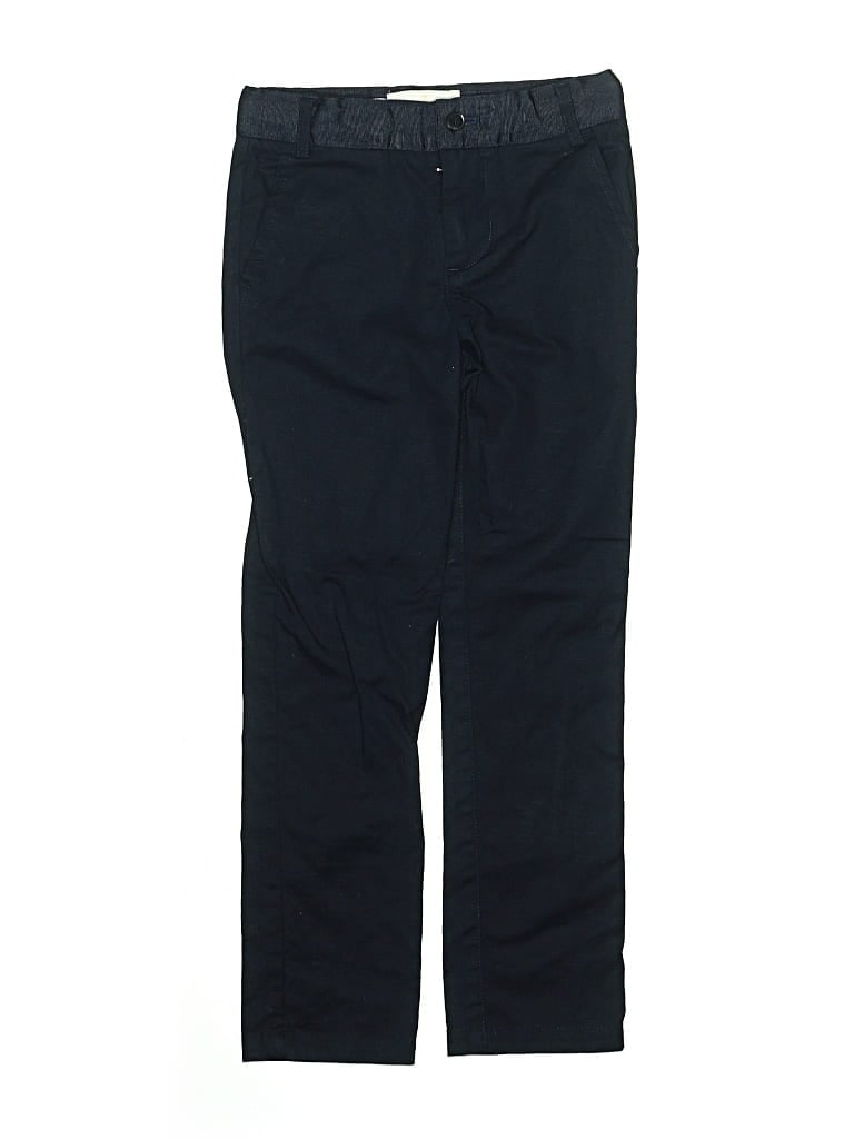 Pre-owned Jacadi Kids' Linen Pants In Blue