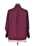 Apt. 9 Solid Burgundy 3/4 Sleeve Button-Down Shirt Size XL - photo 2