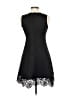 Donna Ricco Solid Black Cocktail Dress Size 6 (petite) - photo 2