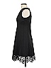 Donna Ricco Solid Black Cocktail Dress Size 6 (petite) - photo 5