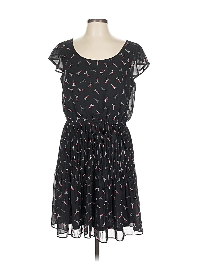 Pre-owned Elle Casual Dress In Black