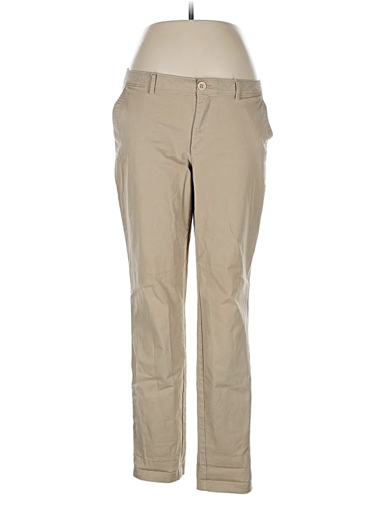 Pre-owned Eddie Bauer Khaki Pant In Brown