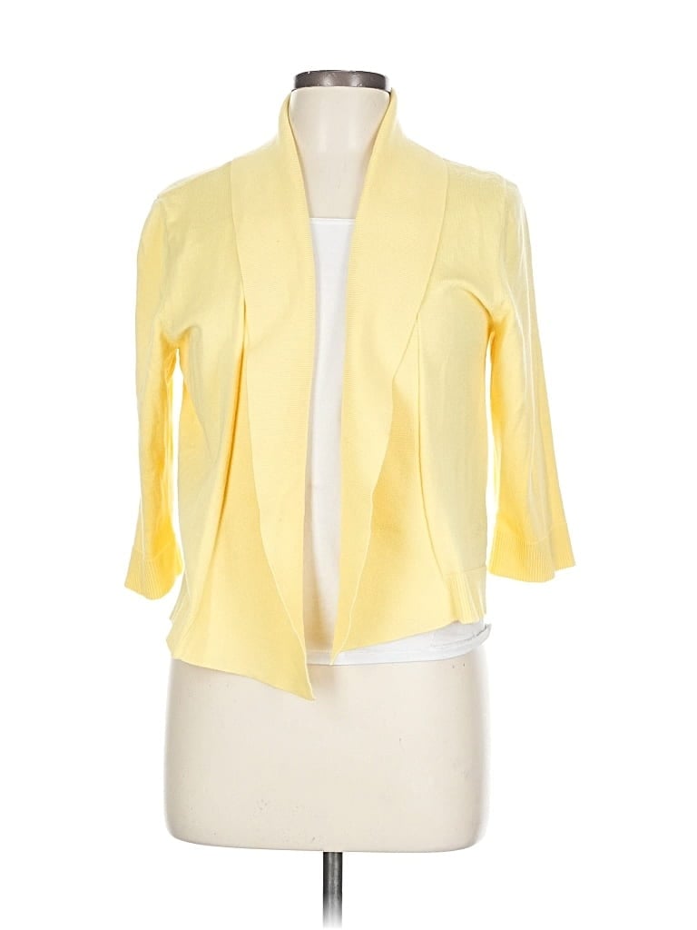 Pre-owned Verve Ami Cardigan Sweater In Yellow
