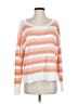 CAbi Stripes Orange Pullover Sweater Size S - photo 1