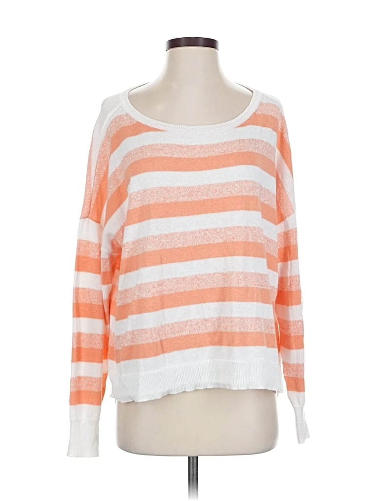 Pre-owned Cabi Pullover Sweater In Orange