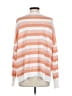 CAbi Stripes Orange Pullover Sweater Size S - photo 2