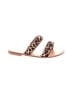 Preludio Capri Animal Print Tan Sandals Size 5 - photo 1