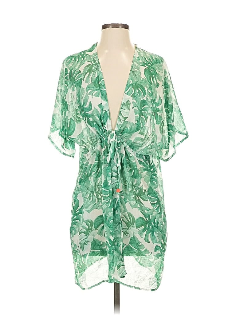 Pre-owned J Valdi Kimono In Green