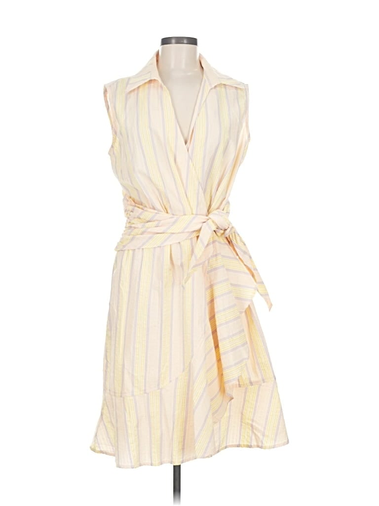 Click to view more detailed imagery on our partner's website Pre-owned Finley Casual Dress In Yellow