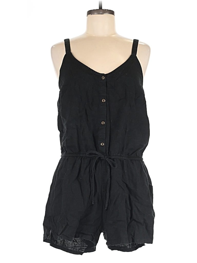Pre-owned Old Navy Romper In Black