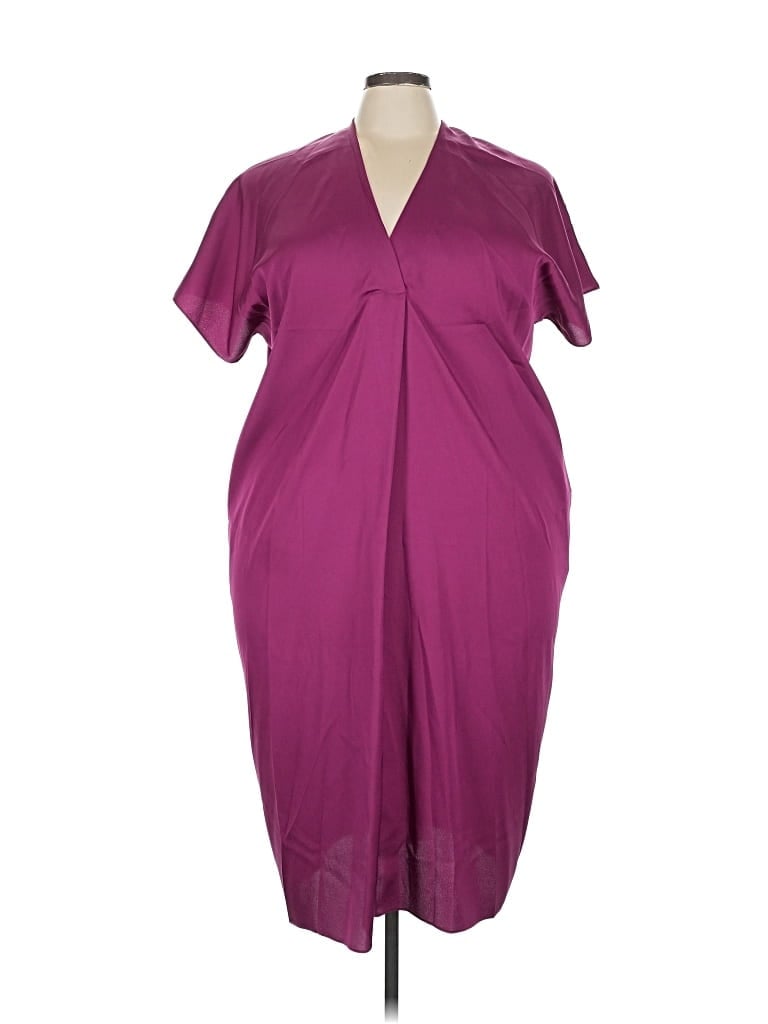 Click to view more detailed imagery on our partner's website Pre-owned Caryn Lawn Cocktail Dress In Purple