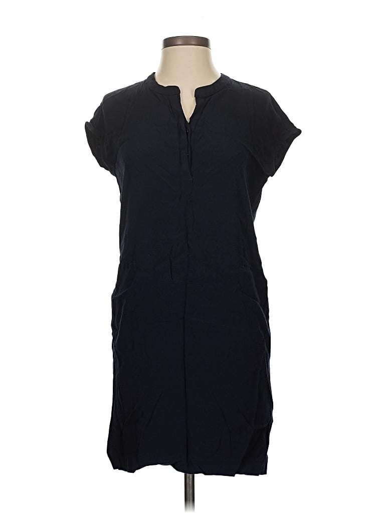 Pre-owned Ecru Casual Dress In Blue