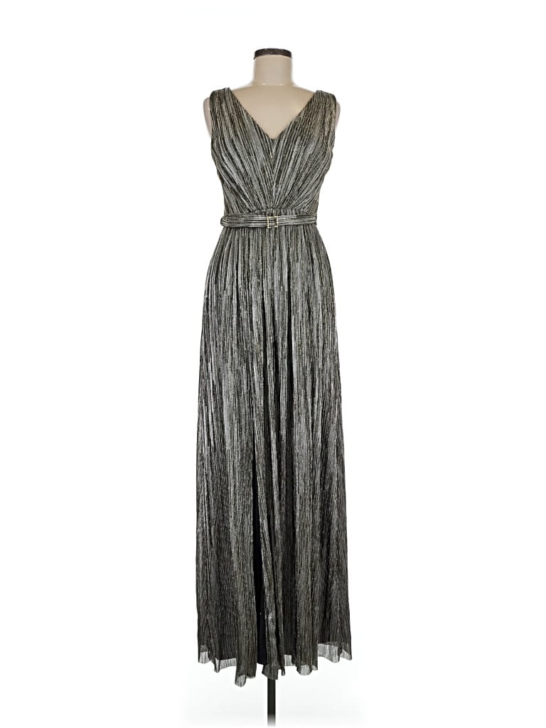 Pre-owned Eliza J Cocktail Dress In Gold