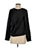 Universal Standard Solid Black Long Sleeve Top Size 00 - 0 - photo 1