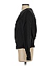 Universal Standard Solid Black Long Sleeve Top Size 00 - 0 - photo 5