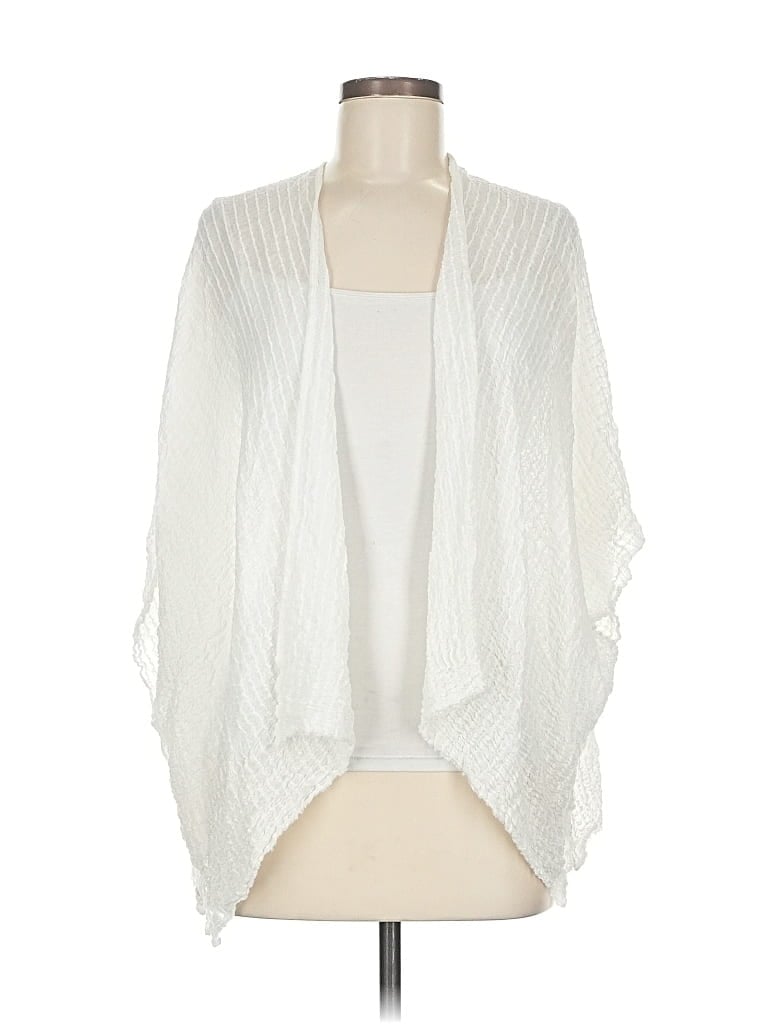 Pre-owned Aerie Cardigan Sweater In White