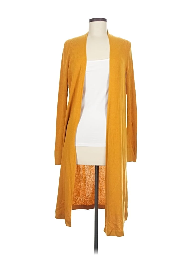 Pre-owned Banana Republic Factory Store Cardigan Sweater In Orange