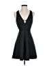 Express Solid Black Cocktail Dress Size 2 - photo 1