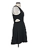 Express Solid Black Cocktail Dress Size 2 - photo 4