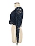 City Vibe Blue Long Sleeve Top Size 7 - photo 5