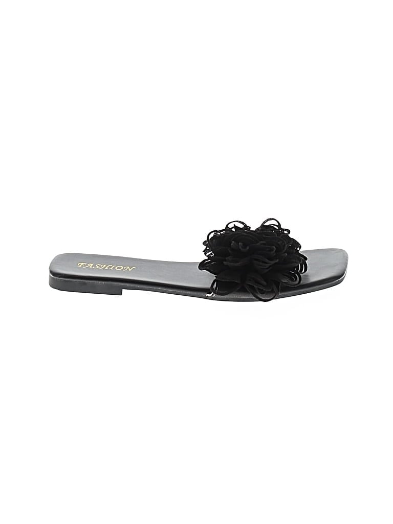 Pre-owned Fashion Sandals In Black