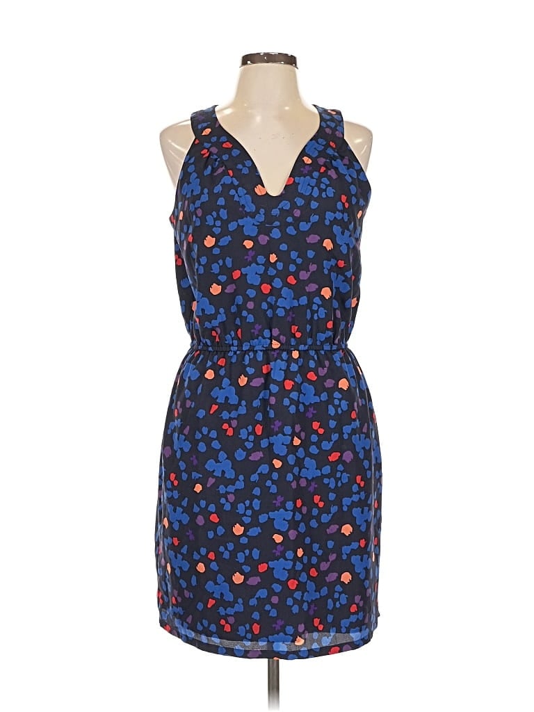 Pre-owned Ann Taylor Loft Outlet Casual Dress In Blue