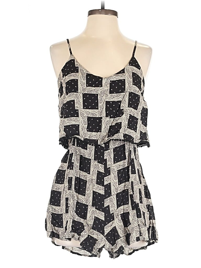Pre-owned Brave Soul Romper In Gray