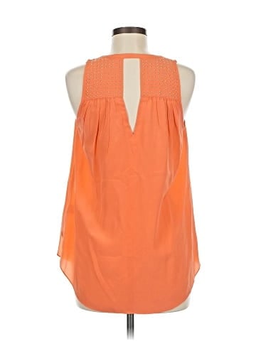 Rebecca Taylor Sleeveless Silk Top (view 2)