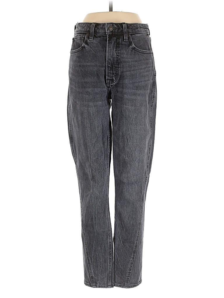 Pre-owned Abercrombie & Fitch Jeans In Gray