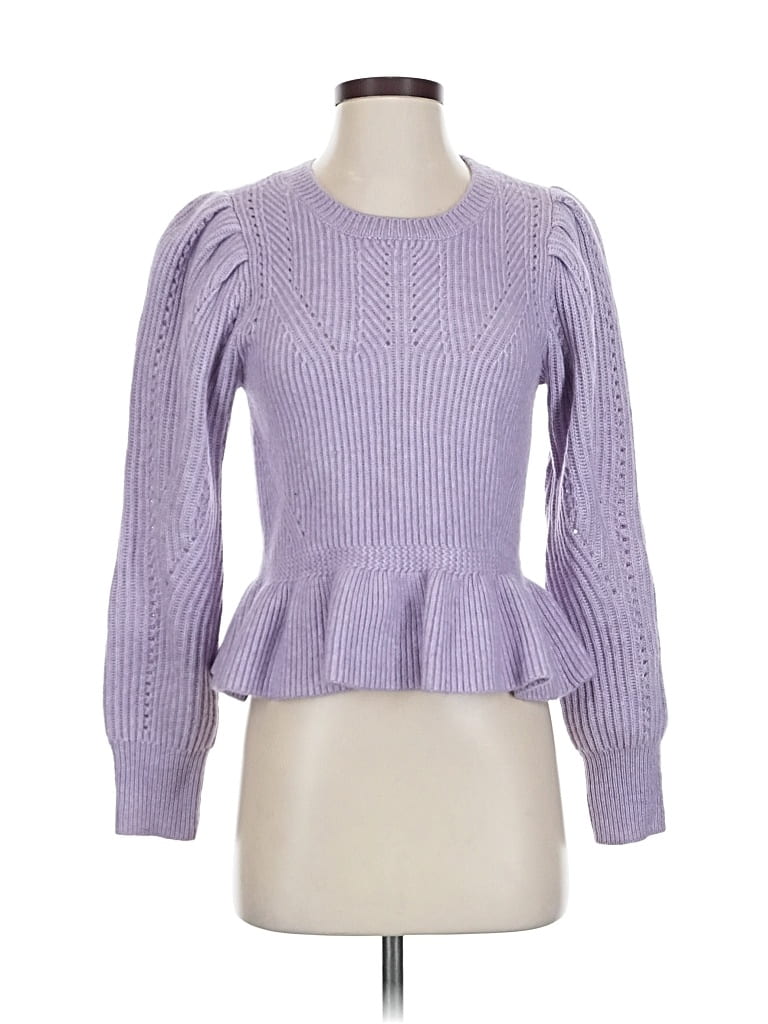 Click to view more detailed imagery on our partner's website Pre-owned Dh New York Long Sleeve Turtleneck In Purple