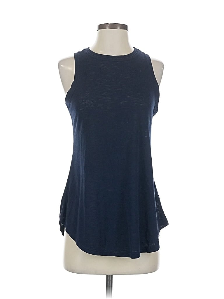 Pre-owned Athleta Sleeveless T-shirt In Blue