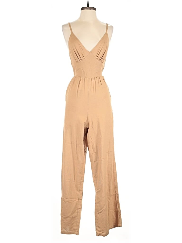 Pre-owned Japna Jumpsuit In Brown