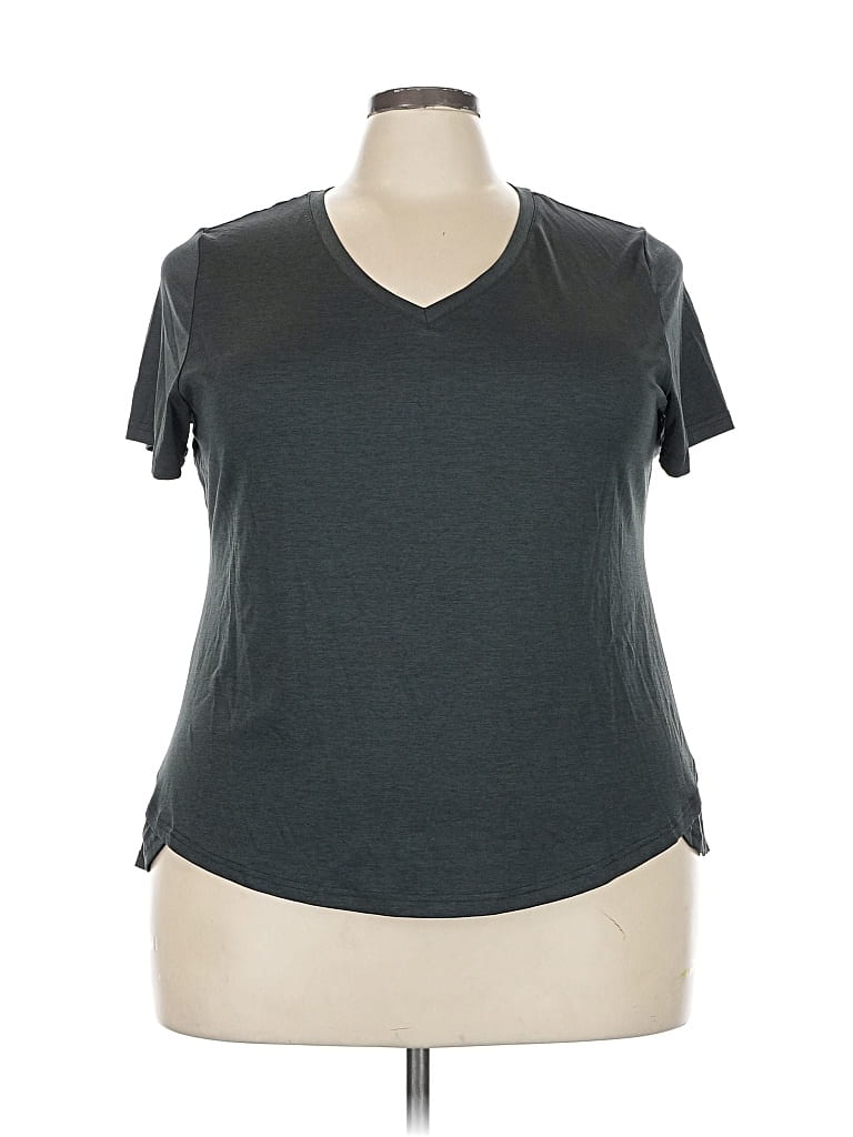 Pre-owned Fit Collective Short Sleeve T-shirt In Gray