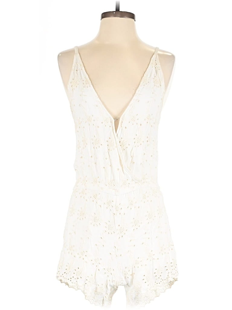 Pre-owned Gypsy 05 Romper In White