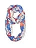 Rose & Rose 100% Viscose Paisley Blue Scarf One size - photo 1