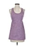 Skin and Threads 100% Cotton Purple Blue Active Tank Size XS (0) - photo 1