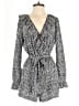 Club Monaco 100% Polyester Houndstooth Black Romper Size 4 - photo 1