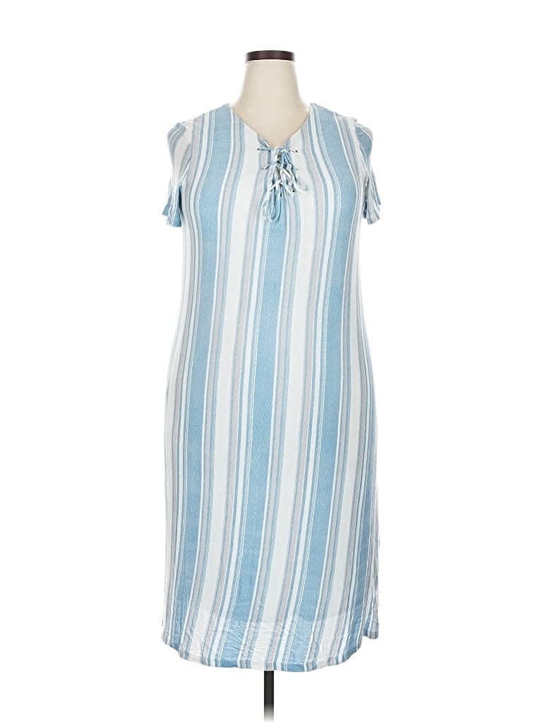 Pre-owned Moa Moa Casual Dress In Blue