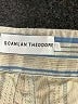 Scanlan Theodore Stripes Yellow Ivory Shorts Size XS - photo 3