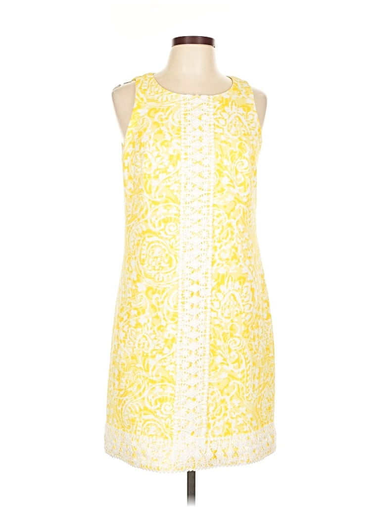 Click to view more detailed imagery on our partner's website Pre-owned Eliza J Cocktail Dress In Yellow