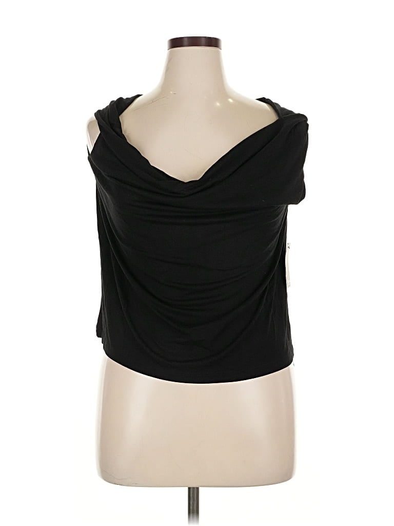 Eloquii Sleeveless Blouse In Black