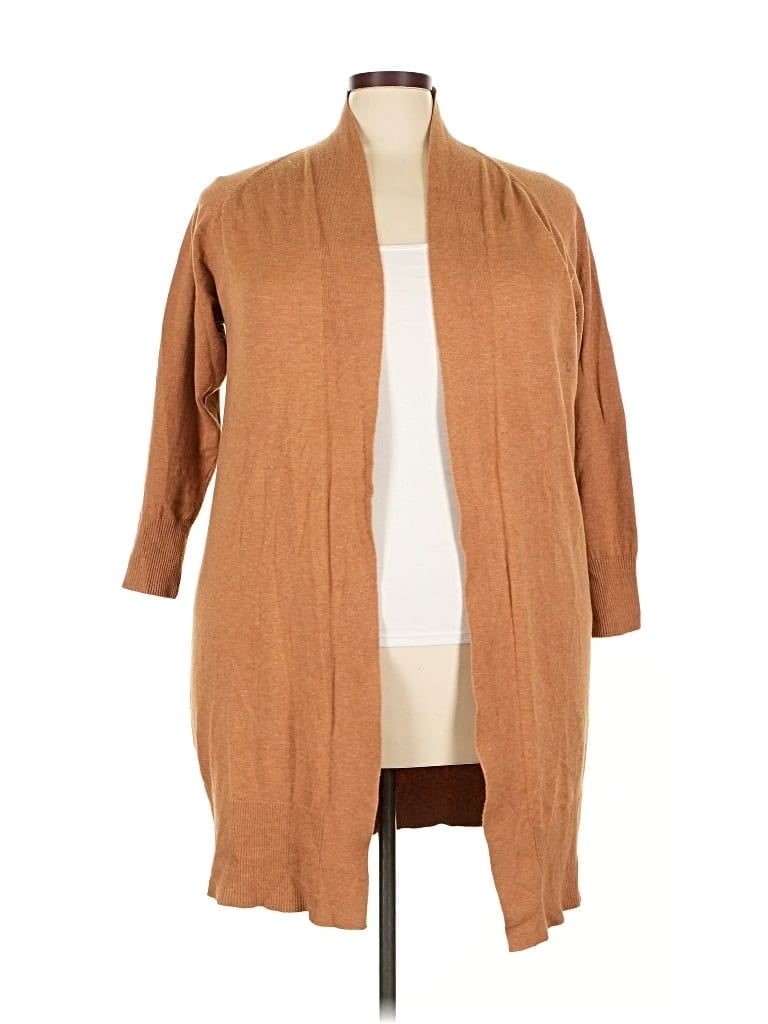 Pre-owned A New Day Cardigan Sweater In Brown